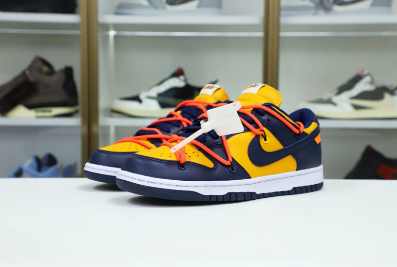 OFF-WHITE X DUNK LOW 'UNIVERSITY GOLD'