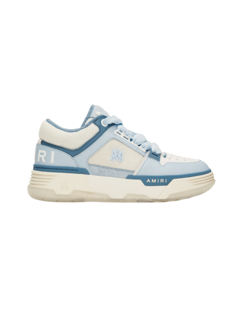 AMIRI White & Baby Blue MA-1